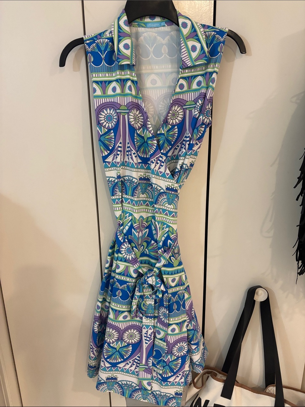 J McLaughlin wrap dress,M
